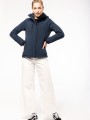Softshells à personnaliser KARIBAN Parka softshell doublée capuche femme 