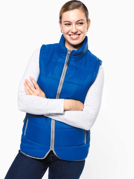 Vestes à personnaliser KARIBAN Bodywarmer matelassé unisexe 