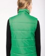 KARIBAN Wattierter Bodywärmer Jacke personalisierbar