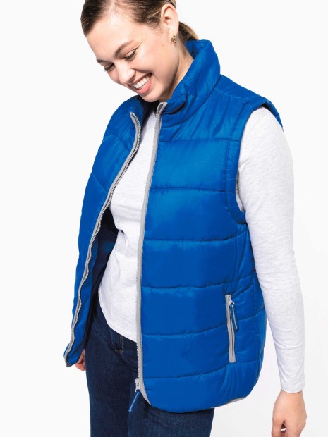 Vestes à personnaliser KARIBAN Bodywarmer matelassé unisexe 