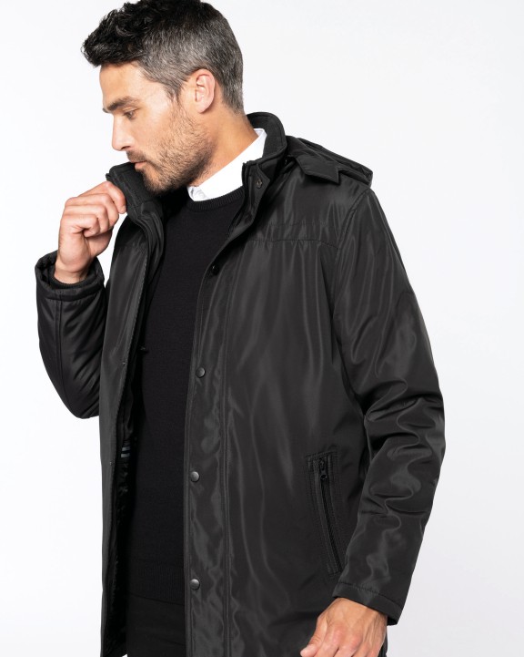 Veste personnalisable KARIBAN Parka avec capuche amovible homme