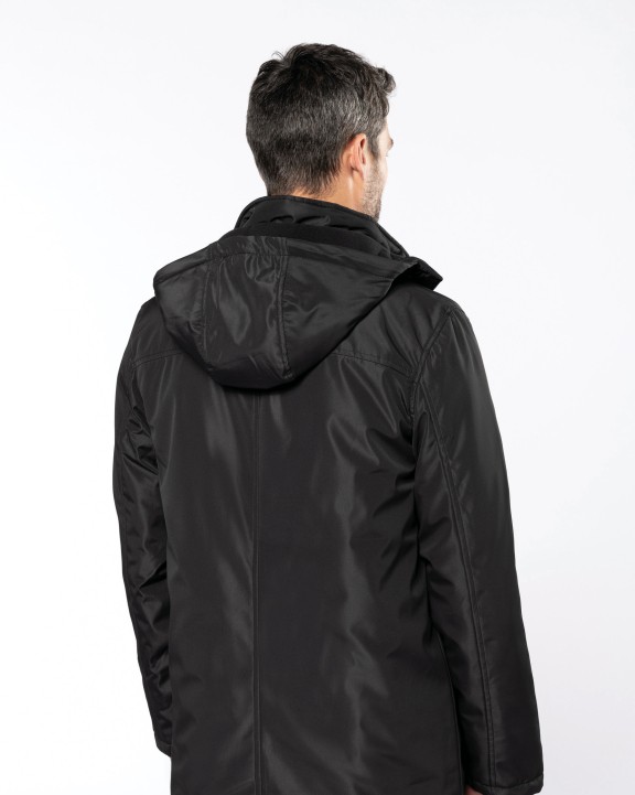 Veste personnalisable KARIBAN Parka avec capuche amovible homme