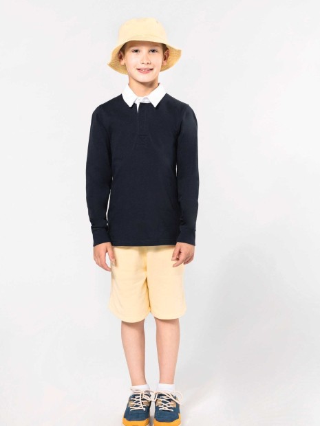 Polos à personnaliser KARIBAN Polo rugby enfant 