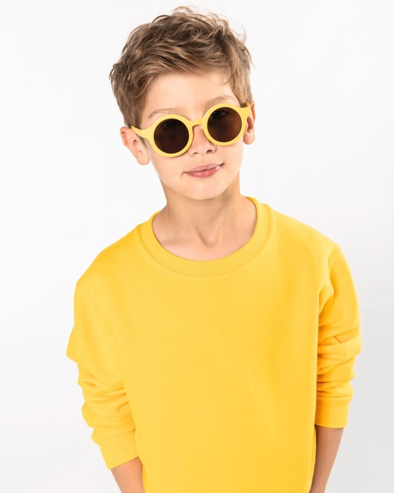 Sweater KARIBAN Kindersweater ronde hals voor bedrukking &amp; borduring