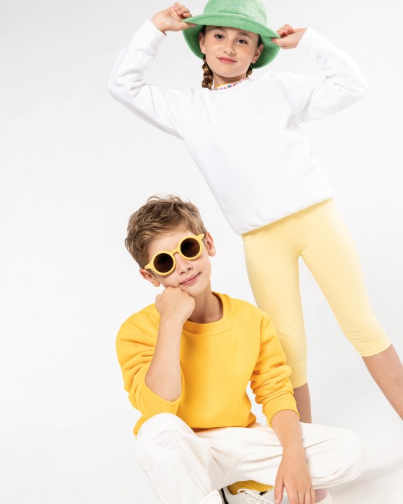 Sweater KARIBAN Kindersweater ronde hals voor bedrukking &amp; borduring