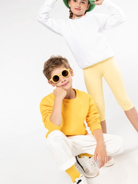Sweat-shirts à personnaliser KARIBAN Sweat-shirt col rond enfant 