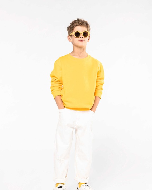 Sweat-shirt personnalisable KARIBAN Sweat-shirt col rond enfant
