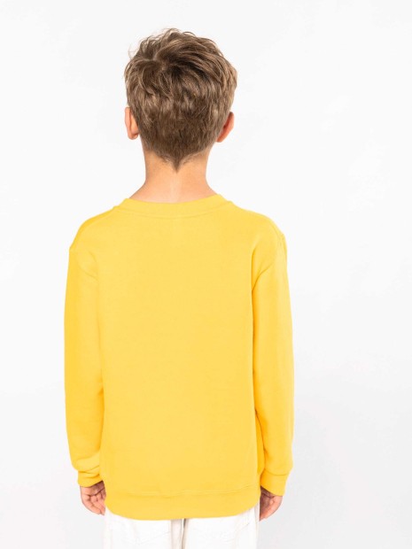 Sweat-shirts à personnaliser KARIBAN Sweat-shirt col rond enfant 