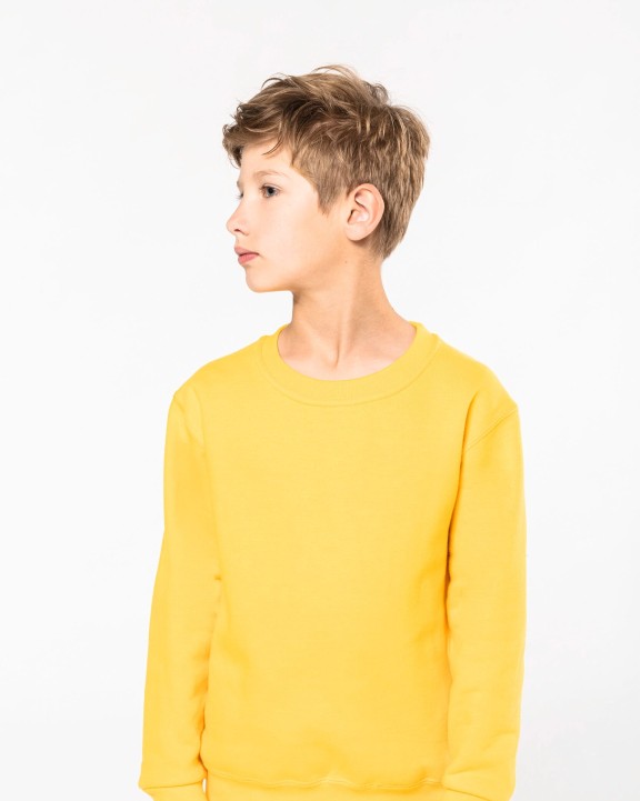 Sweater KARIBAN Kindersweater ronde hals voor bedrukking &amp; borduring