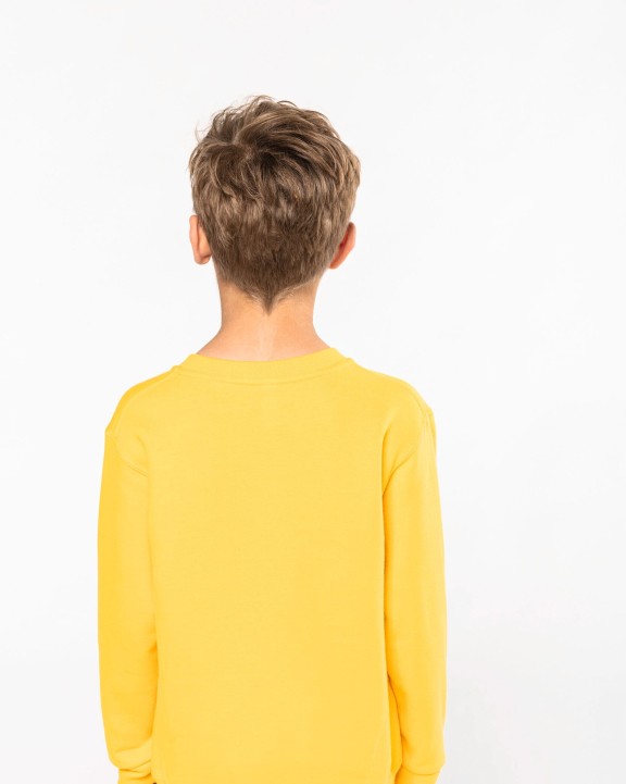 Sweater KARIBAN Kindersweater ronde hals voor bedrukking &amp; borduring