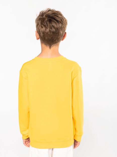 Sweat-shirts à personnaliser KARIBAN Sweat-shirt col rond enfant 