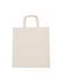 KIMOOD Sac shopping en coton canvas naturel personnalisable