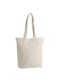 KIMOOD Sac cabas en coton bio naturel personnalisable