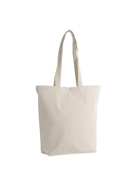 KIMOOD Sac cabas en coton bio naturel personnalisable