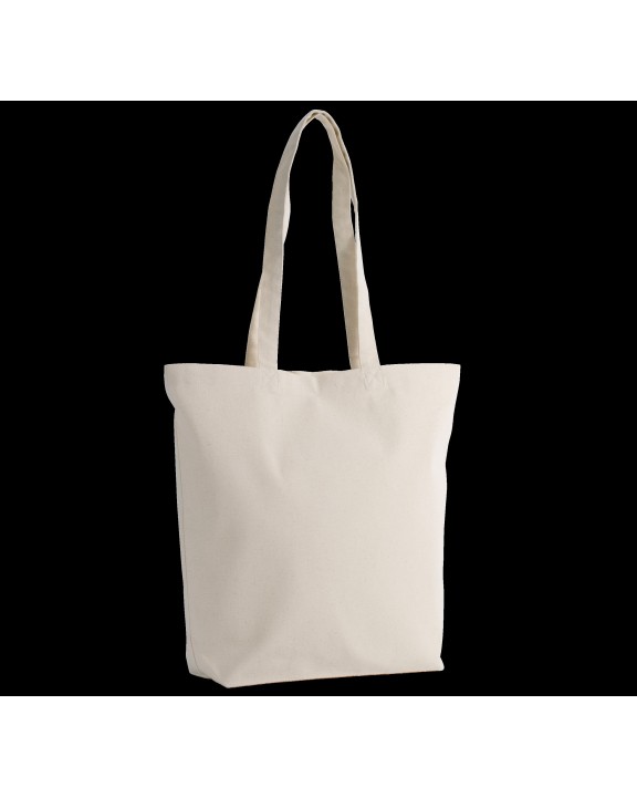 Tote bag KIMOOD Shopper van biologisch katoen voor bedrukking &amp; borduring