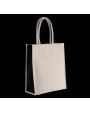 Tote bag personnalisable KIMOOD Sac cabas en coton / jute - 23 L