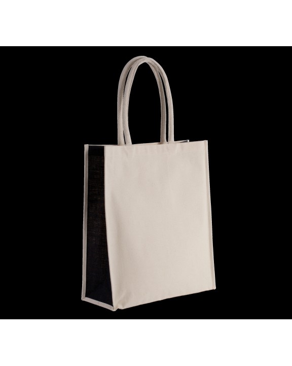 Tote bag personnalisable KIMOOD Sac cabas en coton / jute - 23 L