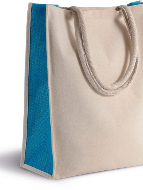 Tote bags à personnaliser KIMOOD Sac cabas en coton / jute - 23 L 
