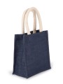 Tote bags à personnaliser KIMOOD Sac style cabas en toile de jute - petit modèle 