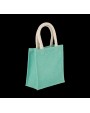 Tote bag personnalisable KIMOOD Sac style cabas en toile de jute - petit modèle