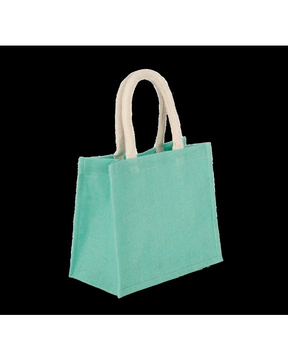 Tote bag KIMOOD Shopper van jutecanvas - middelgroot model voor bedrukking &amp; borduring