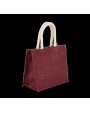 Tote bag KIMOOD Shopper van jutecanvas - middelgroot model voor bedrukking &amp; borduring