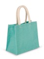 Tote bags à personnaliser KIMOOD Sac style cabas en toile de jute - modèle moyen 