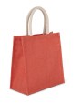 KIMOOD Jutetasche im Cabas-Stil Groß Tote Bag personalisierbar