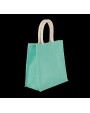 KIMOOD Jutetasche im Cabas-Stil Groß Tote Bag personalisierbar