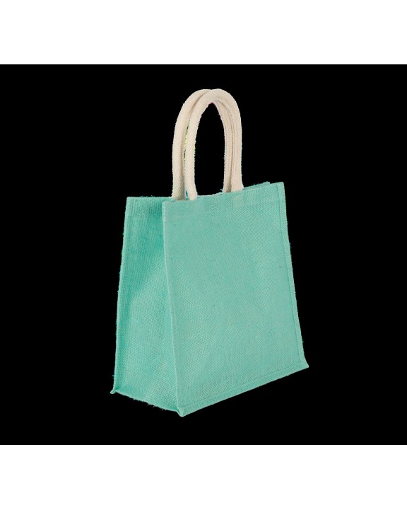 KIMOOD Jutetasche im Cabas-Stil Groß Tote Bag personalisierbar