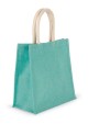KIMOOD Jutetasche im Cabas-Stil Groß Tote Bag personalisierbar