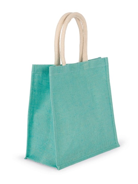 Tote bags à personnaliser KIMOOD Sac style cabas en toile de jute - grand modèle 