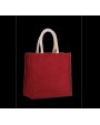 KIMOOD Jutetasche im Cabas-Stil Groß Tote Bag personalisierbar