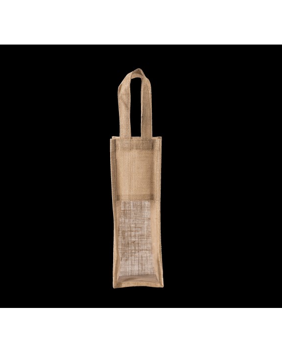 Sac & bagagerie personnalisable KIMOOD Sac porte-bouteille en jute