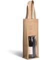 KIMOOD Sac porte-bouteille en jute  personnalisable