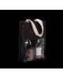 KIMOOD Jute-Flaschenbeutel Tasche personalisierbar