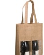 KIMOOD Jute-Flaschenbeutel Tasche personalisierbar