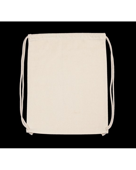 KIMOOD Rucksack/Turnbeutel. Bio-Baumwolle Tasche personalisierbar