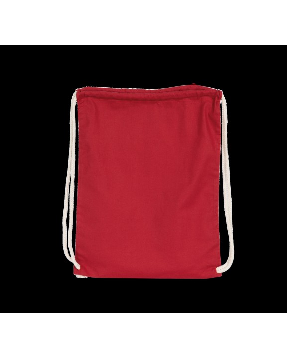 KIMOOD Rucksack/Turnbeutel. Bio-Baumwolle Tasche personalisierbar
