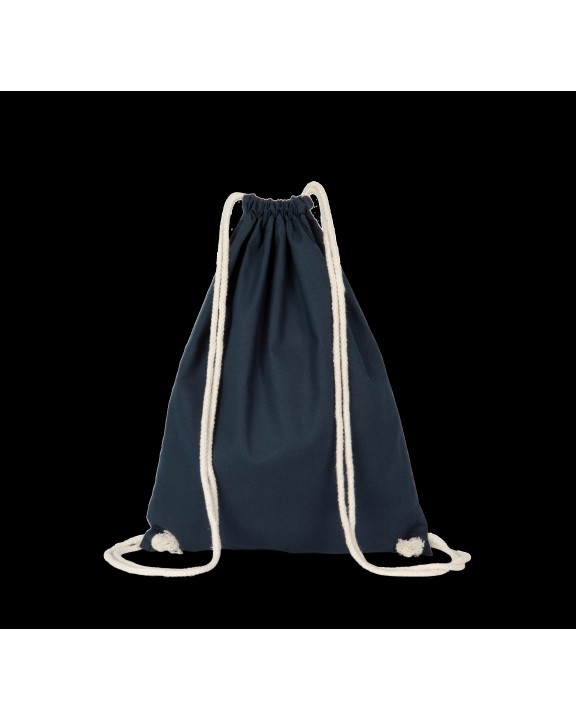 KIMOOD Rucksack/Turnbeutel. Bio-Baumwolle Tasche personalisierbar