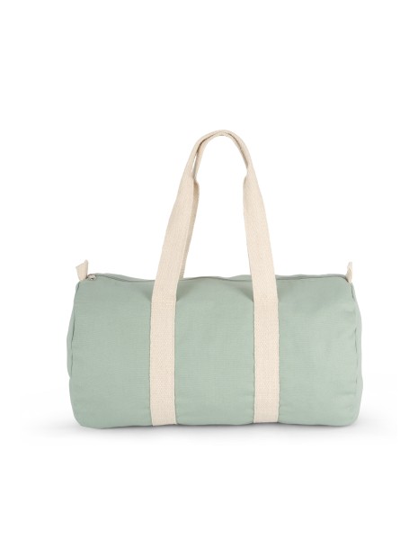 KIMOOD Sac fourre-tout en toile de coton sage / natural personnalisable