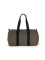KIMOOD Sac fourre-tout en toile de coton dark khaki / black personnalisable
