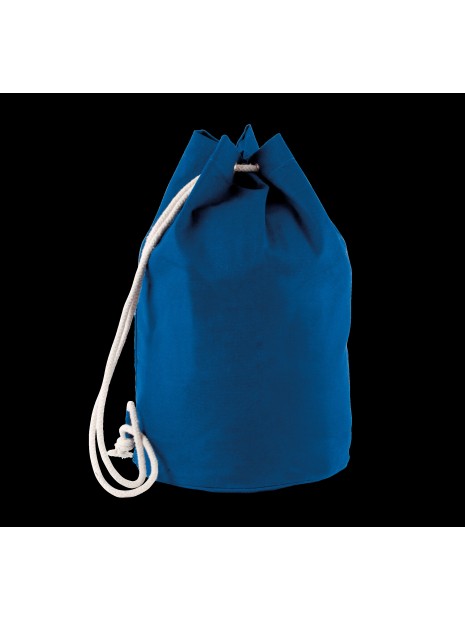 KIMOOD Sac marin en coton avec cordon royal personnalisable