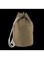 KIMOOD Sac marin en coton avec cordon vintage kaki personnalisable