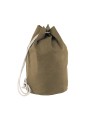 KIMOOD Sac marin en coton avec cordon vintage kaki personnalisable