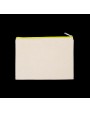 Sac & bagagerie personnalisable KIMOOD Pochette en coton canvas - grand modèle