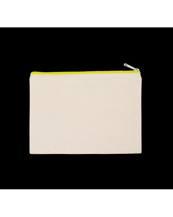 Sac & bagagerie personnalisable KIMOOD Pochette en coton canvas - grand modèle