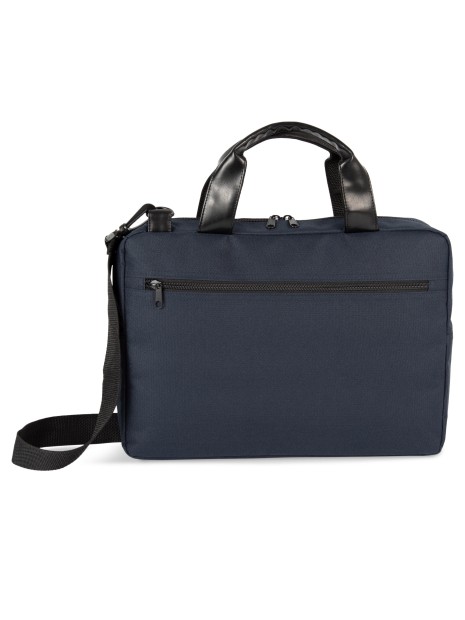 KIMOOD Sac porte-document / Ordinateur bleu marine personnalisable