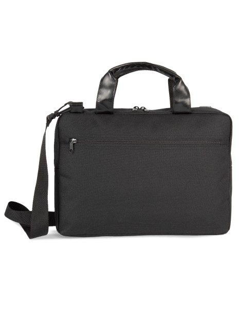 KIMOOD Sac porte-document / Ordinateur noir personnalisable