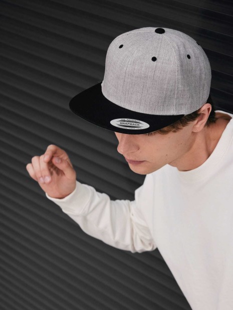 Casquettes à personnaliser K-UP Casquette visière plate - 6 panneaux 